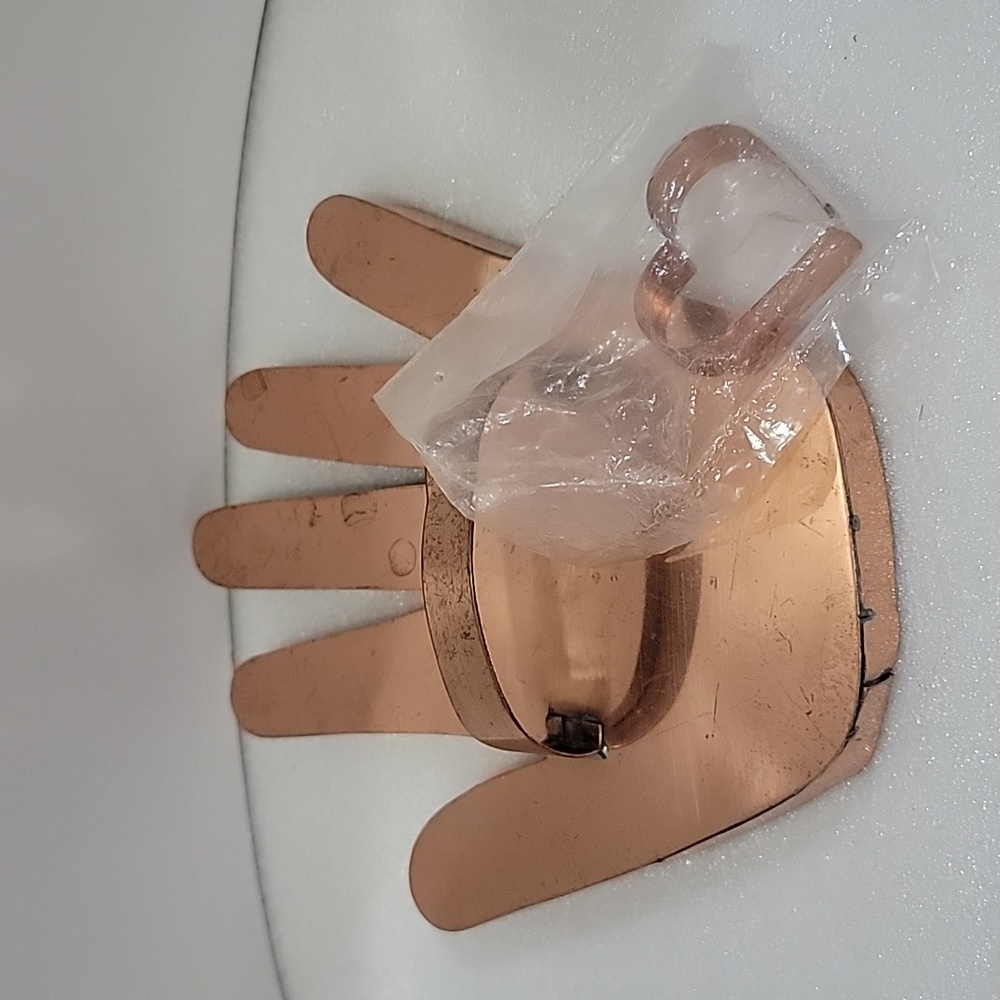 Vintage Heart Hand Cookie Cutter